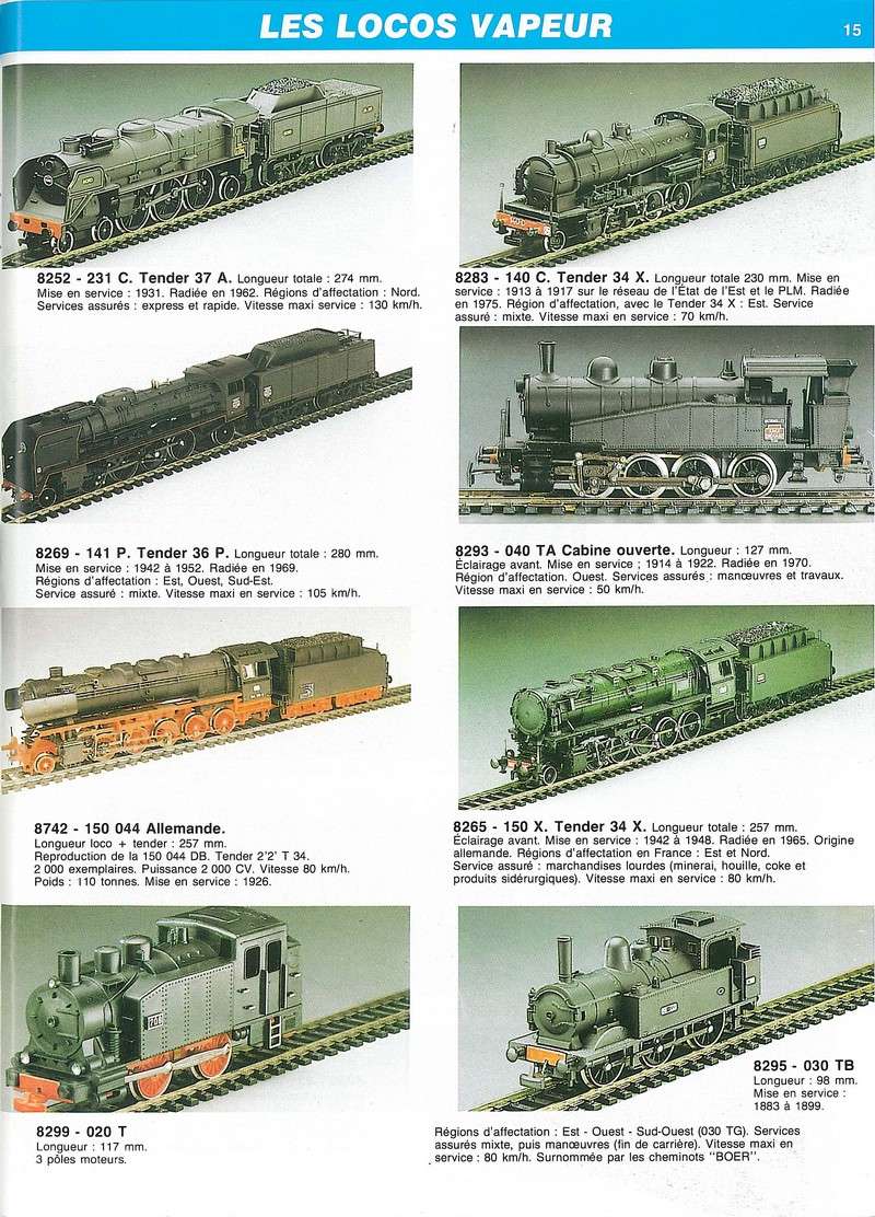 Catalogue Jouef 1990