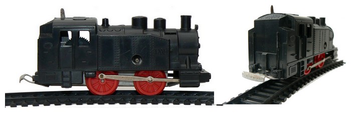 Loco du coffret TRAIN MECANIQUE PUNCH