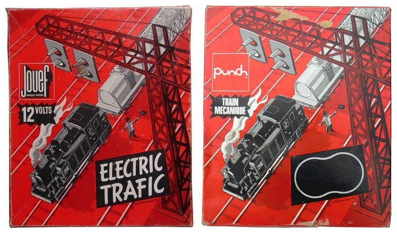 Couvercles ELECTRIC TRAFIC et TRAIN MECANIQUE PUNCH
