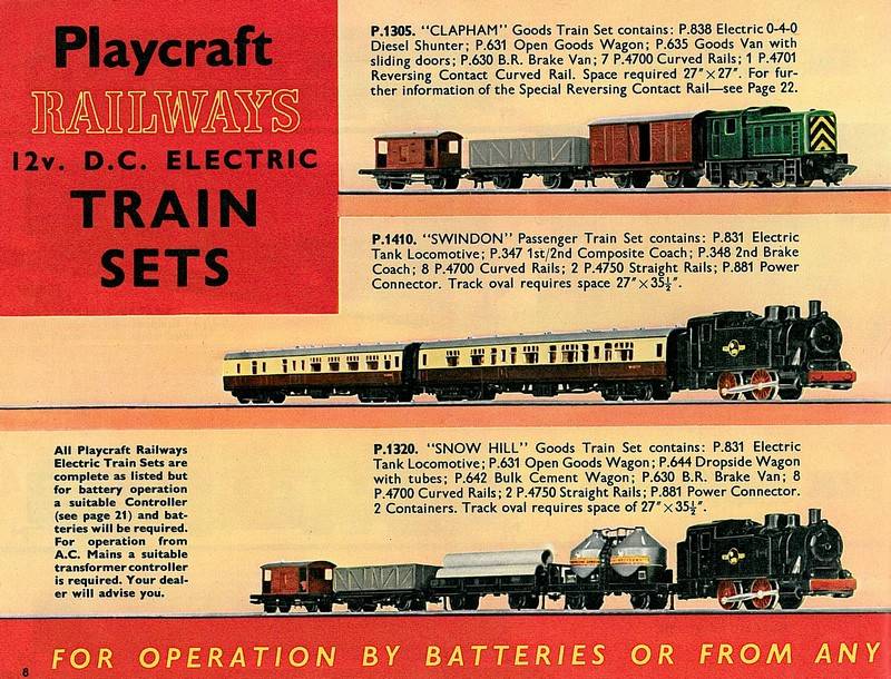 Catalogue Playcraft 1963 page 8